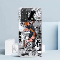 Haikyuu Oya Volleyball Anime Soft Cover for Xiaomi Redmi Note 15 14 13 12 Pro Plus Phone Case 14S 11S 11T 11E 10S 10 4G Pattern Redmi Note 11E Pro gray