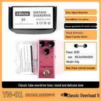Portable Overdrive Distortion Tremolo Delay Guitar Effects Pedal