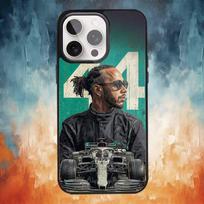 L-Lewis H-Hamilton 44  Phone Case For iPhone17,16,15,14,13,12,11 Plus,Pro Max Magnetic For Magsafe Wireless Charging iPhone16PROMAX black