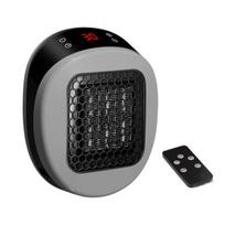 Wall-Mounted Space Heater with Adjustable Thermostat & Timer Quick Warmth Electric Heaters Portable Plug-in Room Heater for Bathroom Bedroom UK pilka