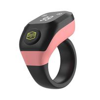 Touch Control Digital Tally Counter Removable Point Marker Finger Counter  Inventory Counting rožinė