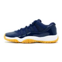Air Jordan 11 Retro Low 'Navy Gum' Gs 528896-405 36.5 blue