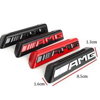 Car Front Grill AMG Badge Emblem Sticker for Mercedes benz W212 W213 W202 W211 W176 W210 W205 Gla Glc Cls Glk Accessories LM1 red