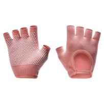 Yoga Gloves For Women Nonslip Half Finger Workout For Gym Exercise One Size brown