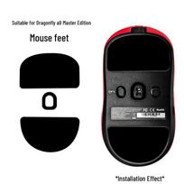 Dragonfly A9 Series PTFE Ice Version Mouse Feet - Wear-Resistant, Enhanced Gaming Speed Control. gray