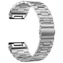 22/26mm Stainless Steel Band for Garmin Fenix 8 7 7X Pro 6 6X 5 5X Plus Watchband For Tactix 8 Descent G2 G1 Mk3i Mk2i Mk2 Strap 22mm gray