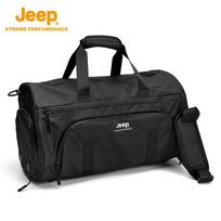 JEEP Waterproof Sports & Training Duffel Bag with Shoe Compartment black