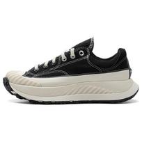 Converse Chuck 70 AT-CX Drobės Audinio Karvės Skaldytos Odos Vintažiniai Žemi Batai Laisvalaikio Batai Unisex Balti ir Juodi 37 black