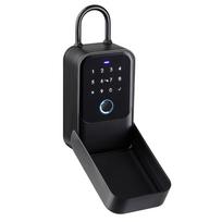 Outdoor Bluetooth TTLOCK Graffiti Key Storage Box - Waterproof, for Car Keys and Homestays Tuya Bluetooth Gateway gray