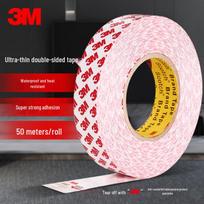 3M itin plonas stiprus dvipusis lipni juosta black