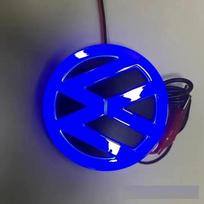 BRL1 GOLF 4 5 6 7 Dėl VW VOLKSWAGEN 2026 Naujas VW 4D LED automobilio priekinis galinis emblemos ženklelio šviesos Dėl VW Polo Golf Jetta Beetle CC Tiguan Tour kp2 11cm balta