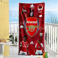 Arsenal Football Club Beach Towel Super Soft Microfiber Quickdry Fabric Comfortable Lightweight 80cmx160cm(31x63inch)