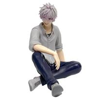 Nauja Anime Satoru Gojo Statulėlė Jujutsu Kaisen Figūrėlė Geto Suguru Sėdima Pozicija Veiksmo Figūrėlės Pvc Kalėjimo Karalystės Modelis Lėlės Žaislai gray