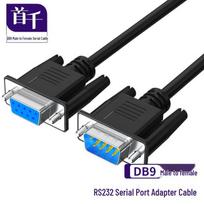 SHOCHAN SQ-WP26C DB9 RS232 Cross-over Serial Extension Cable 3 meters black