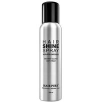 Hair Pure Hair Shine Spray for Women & Men | Long Lasting Styling & Finishing Spray with Serum Effect | Smooth, Shiny & Non-Sticky Hair Hold | Fr gray
