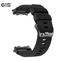 61S Nylon Sports Band for Huami Amazfit T-Rex 3/2 Smartwatch For Amazfit T-Rex 2 black
