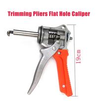Auto Car Dent Repair Tool Clip Edge Trimming Pliers Flat Hole Caliper Free Sheet Metal gray