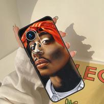 Rapper 2pac Singer Tupac Case For Honor Magic 8 7 6 5 Pro Cover For Honor X9c X9b X9a X8a X8b 50 70 90 200 400 Lite Honor X8b gray
