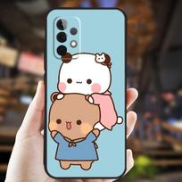 Cute BuBu DuDu Case For Samsung Galaxy A26 A54 A14 A36 A16 A33 A56 A15 A55 A53 A35 A22 A32 A52 A34 A05 A06 Samsung A73 5G white