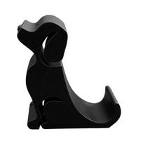 Phone Stand Dog Shape Cute Puppy Ornament 3D Printed Compact Phone Holder Hands-Free Figure for Desktop Decoration balta