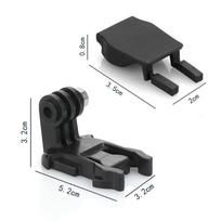 „Gopro Hero13 12“ priedai Greito atleidimo sagtis L pagrindo laikiklis Fiksuojamas ilgas apsaugos nuo kritimo kištukas „Osmo Action 5Pro“ „Insta360 X5“ gray