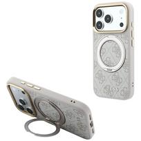 GUESS Ring Stand 360 4G Classic Logo MagSafe Case for iPhone 18 Pro Max / 17 Pro Max pink