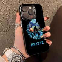 Movie A-Avatar Mobile Phone Case for iPhone 16 15 14 13 12 11 X XR XS 8 7 Pro Max Plus Translucent Colour Printing Cover Pretty iPhone 7 Plus beige