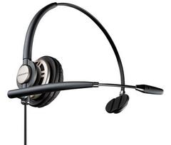 HP Poly EncorePro HW710 Single Ear Headset +Carry Case +Quick Disconnect