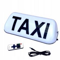 Lampa Gapa Kogut Taxi Led Na Akumulator + Pilot