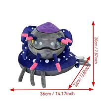 20CM New Hot Subnautica Cartoon Game-related Periphery Plush Toy Cute Anime Character Deep-sea Snake Doll Kid Fan Birthday Gifts 20cm violetinė