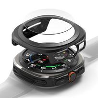 Ringke Slim  AND amp; Tempered Glass Case + Glass Set for Samsung Galaxy Watch Ultra 47mm - Black