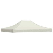 Party Tent Roof 4x3 m Cream 270 g m²