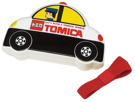 Skater Die-Cut Lunch Box 310ml Bento Box Tomica Police Car LBD2 black