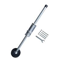 Extension Ladder Legs Levelers Kit Ladder Accessories Ladder Stabilizer Legs with Antislip Threaded Rubber Feet 50cm gray