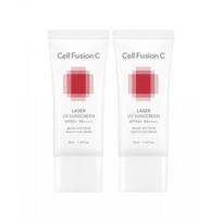 Cell Fusion C Laser Uv sunsCreen 35ml+35ml FREE white
