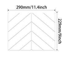 Patvari Lipni Nulupama ir Klijuojama Sieninė Plytelė Backsplash, Vandeniui Atspari 11,4  x 9 , Namų Dekoras, 3D Klijuojama Plytelė Virtuvei, Vonios Kambariui