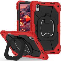 For Lenovo Idea Tab Pro Gen 2 TB390 Xiaoxin Pro 13 GT Rotation Bracelet Stand Case Pencil Slot Heavy Duty Shockproof Cover Xiaoxin Pro 13 red