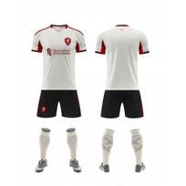 Custom Liverpool Fan Soccer Jersey Breathable Quick-Dry Training Shirt Men Women Fall Winter 16 black