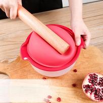 Pomegranate Peeler Seed Remover Food Grade Silicone Easy Removal Kitchen Gadget red