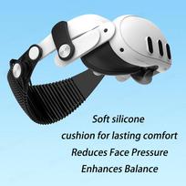 Head Strap for Meta Quest 3/Quest 3S VR Light Adjustable Comfortable Soft Wear Headset Elite Strap For Quest 3S/3 VR Accessories juoda