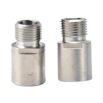1 Pair Bike Pedal Extenders Bicycles Pedal Extension Bolts Spacers Extending Pedal Adapters Extended 20mm/ 0.79in 1 gray