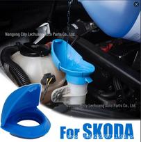 Skoda Windshield Washer Fluid Reservoir Cap D56 blue