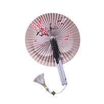 Handheld Round Foldables Hand Magnetic Fan Coolings Fan For Outdoor Sports Christmas Decorations And Travel Performances gray