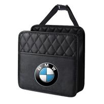 Daugiafunkcinė automobilio daiktadėžė, kišenė sėdynės atloše, skirta BMW E39 E46 E90 E36 E60 E34 E30 F30 X1 X3 X5 X6 71 E92 E93 E87 E83 juoda