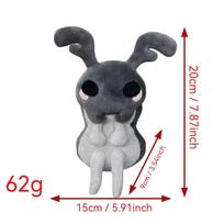Hollow Knight Silksong Sherma Doll Plush Bell Beast Cotton Doll Soft Collection Cute Dolls Room Decoration Toy Birthday Gift gray