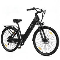 Elektrinis dviratis Pixar C1 250W variklis 27,5  padanga Miesto kelionėms Elektrinis dviratis 7 pavaros LCD ekranas 36V 13Ah Maksimali apkrova 150Kg No Basket juoda