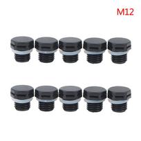 10Pcs M12*1.5 Nylon Waterproof Air Vent Valve Screw In Protective Vent Plug M12x1.5