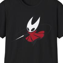 Hollow Knight Hornet Silksong Unisex Crew Neck Cotton T-Shirt and kids tshirt M white