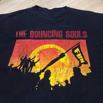 The Bouncing Souls Band Black T-Shirt Cotton Unisex S-5XL M red