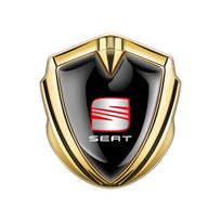 1/2 vnt. Automobilio metalinė emblema Šoninės kėbulo, sparno, bagažinės lipdukas Seat cupra FR Leon lbiza 6l Ateca E-Racer Formentor Cordoba Exeo gray